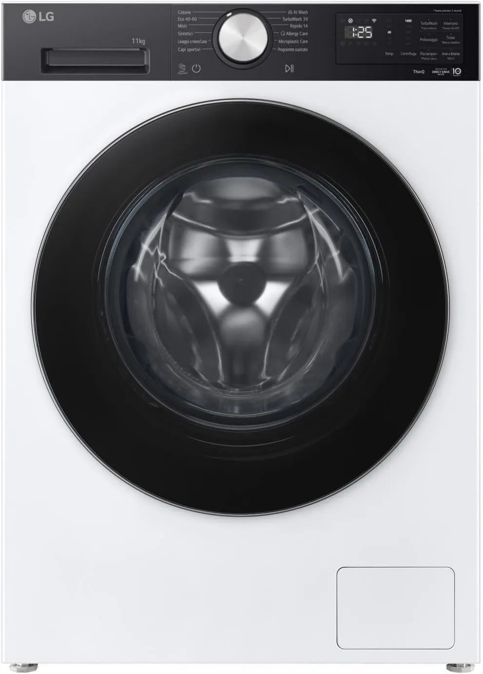 LG pralka, LAV.C / FR.9 KG 1400GIRI WIFI AI DD, VAP, A- 40% ILV LAV.C/FR.9 KG A-40