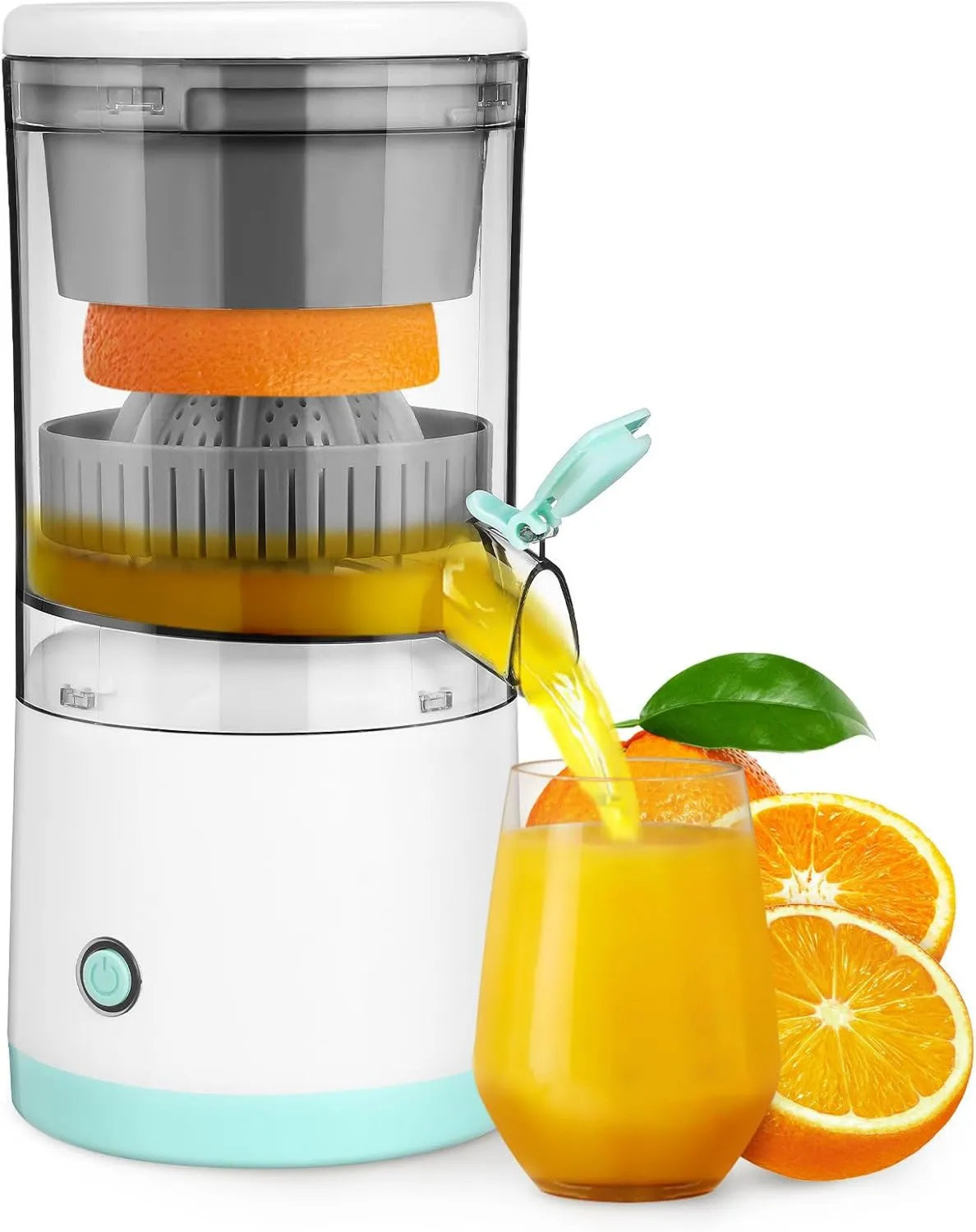 DOITOOL, Wyciąg z soku, Citrus prasy przenośne Rechargeable, Sok podróżny maszyny 7.4 V