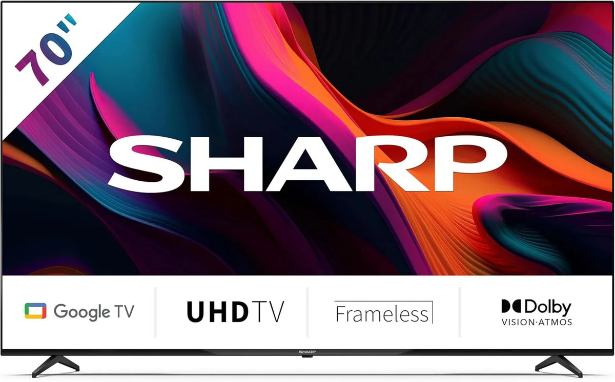 Sharp telewizor, 70GL4260E Inteligentny, 177 cm, TV, 4K UHD, LED TV 70GL4260E 177 cm 4K UHD 2024