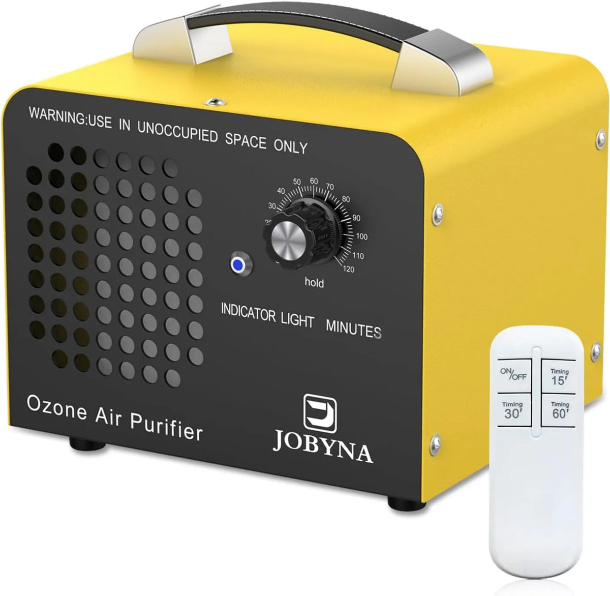 JOBYNA oczyszczacz powietrza, Oczyszczarka powietrza, JOBINA, minutnik, Ozone Generator 10 000 mg / h z pilotem