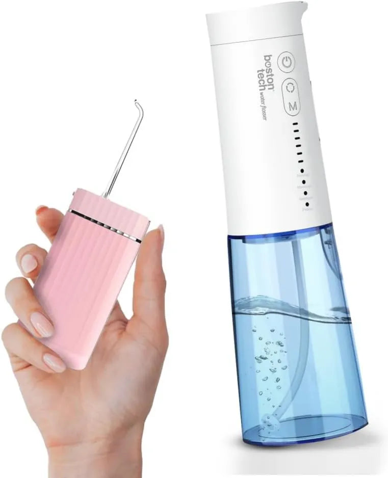 Boston Tech, Spełnia różne potrzeby ustne, Inteligentne zakupy: Aquapik One Dental Hydropulent + Aquapik Mini w jednym opakowaniu, aby zapisać i dbać