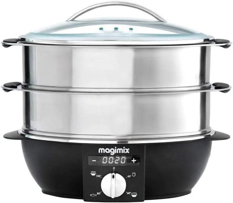 Magimix, Kuchenka, 12.2 l, 1900 W, 1.2 l, para, stal nierdzewna, szkło