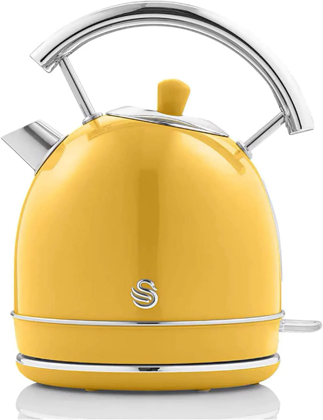 Swan, czajnik elektryczny, 1, 8 l, 3000 W, stal nierdzewna, BPA