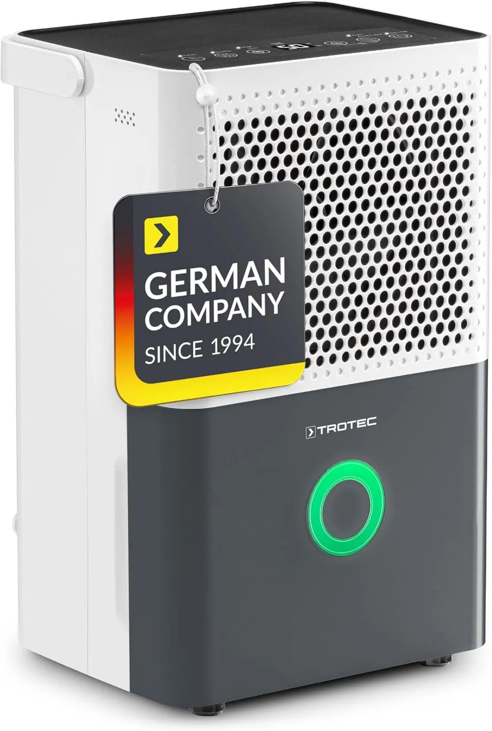 TROTEC osuszacz powietrza, Denawilżacz, 1, 5 l, TRTEC TTK 33 l / 24h, zegar, regulowany higrostat 30- 80%, 14 na 15 m² części, LED, półtorej L tacki L/24h