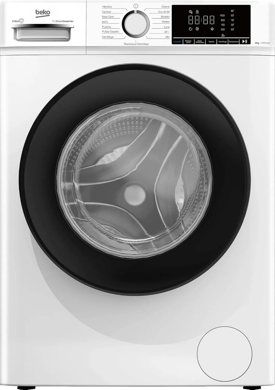 Beko pralka, A 1200 BMX8126 DB BMX8126 DB 8 KG A 1200 obr./min, L V STD 8 KG RPM