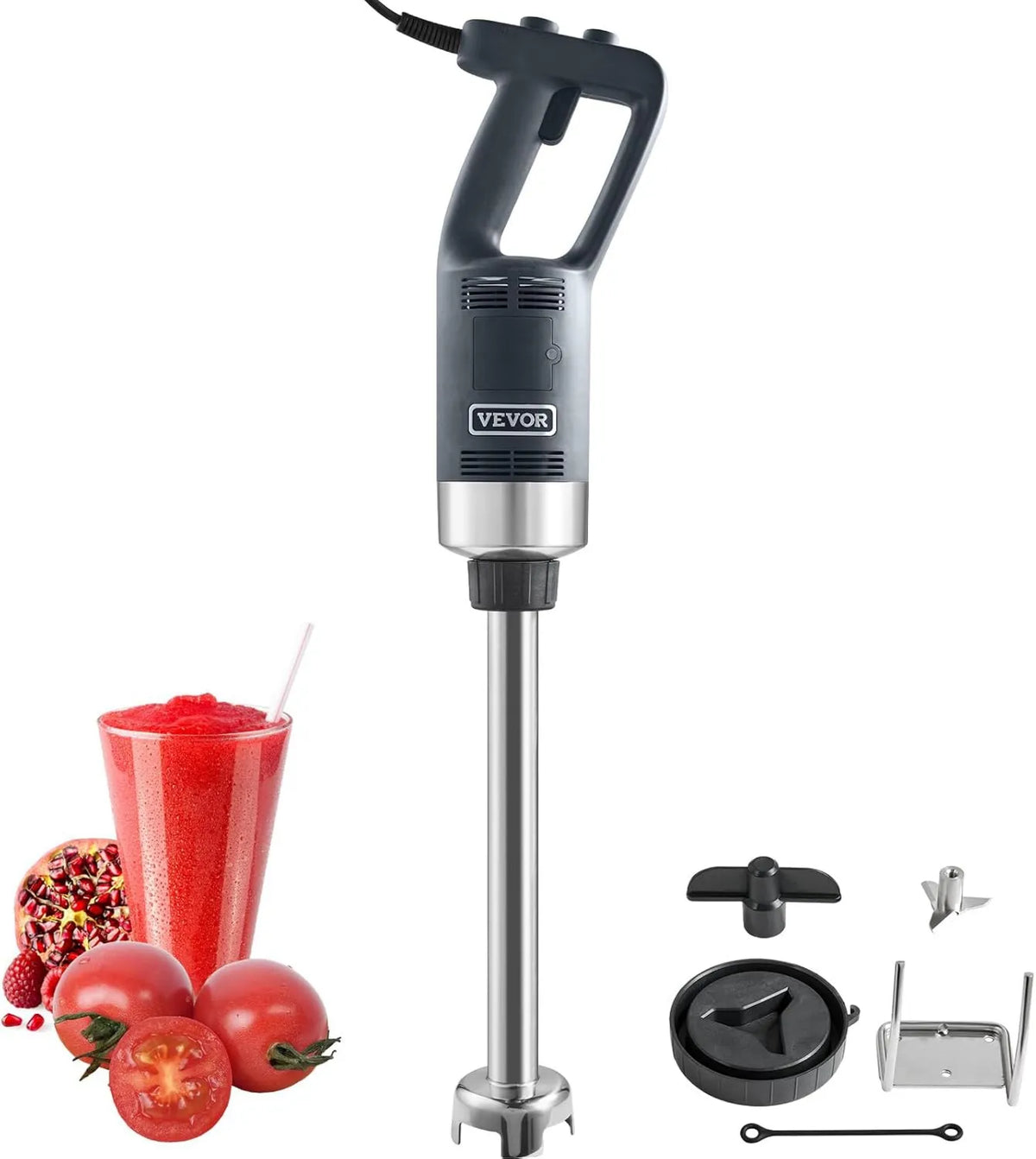VEVOR blender ręczny, Mieszacz, 750 W, przenośny, profesjonalny, stal nierdzewna
