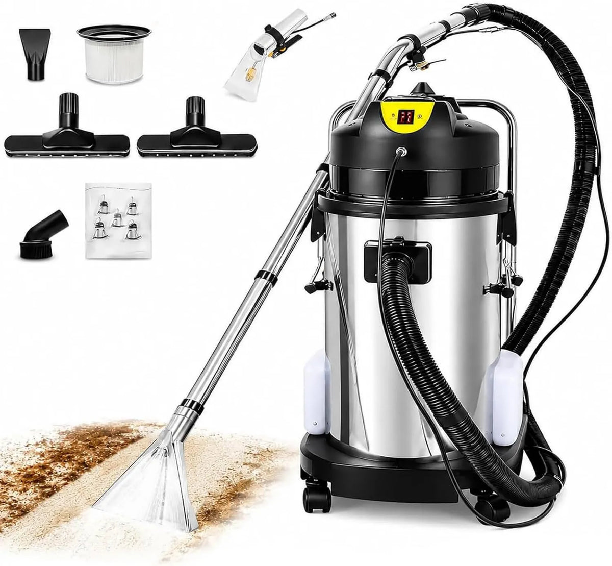 RoyceBee odkurzacz piorący, Odkurzacz 3- in-1, 40 l, 1034 W, profesjonalny 3 w 1