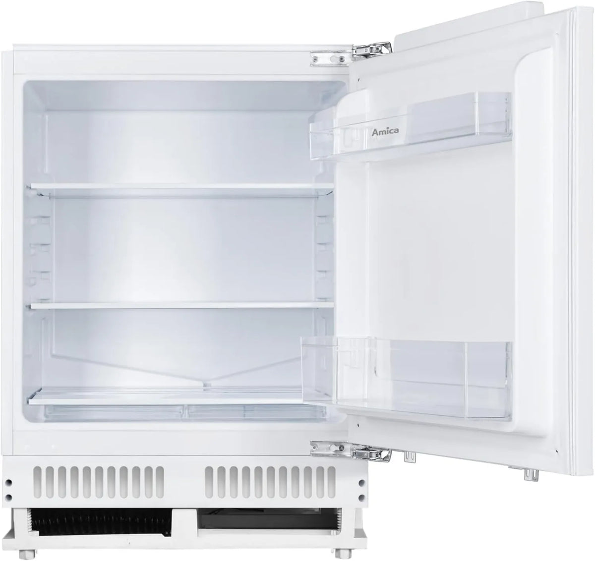 Amica lodówka do zabudowy, Lodówka, 82 cm, Inwerter, 82 cm lodówka pełna - Technika stałych drzwi - Elektroniczna kontrola - Inwerter