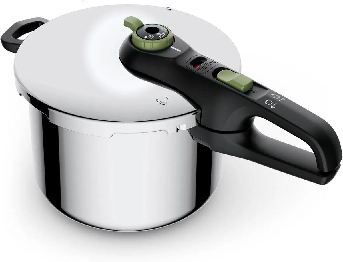 Tefal multicooker, Szybkowar Secure Trendy 6L, warzywa i mięso, szybsze posiłki, delikatne wyniki, pokrywka do gotowania pod ciśnieniem