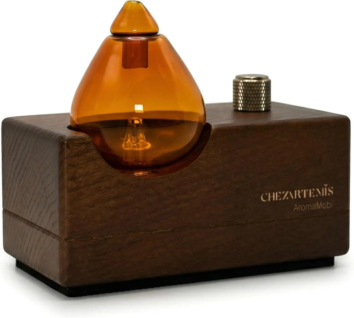 CHEZARTEMIS, Diffuser, 60 m, licznik, bezprzewodowy, szkło, drewno, do Aromaterapii