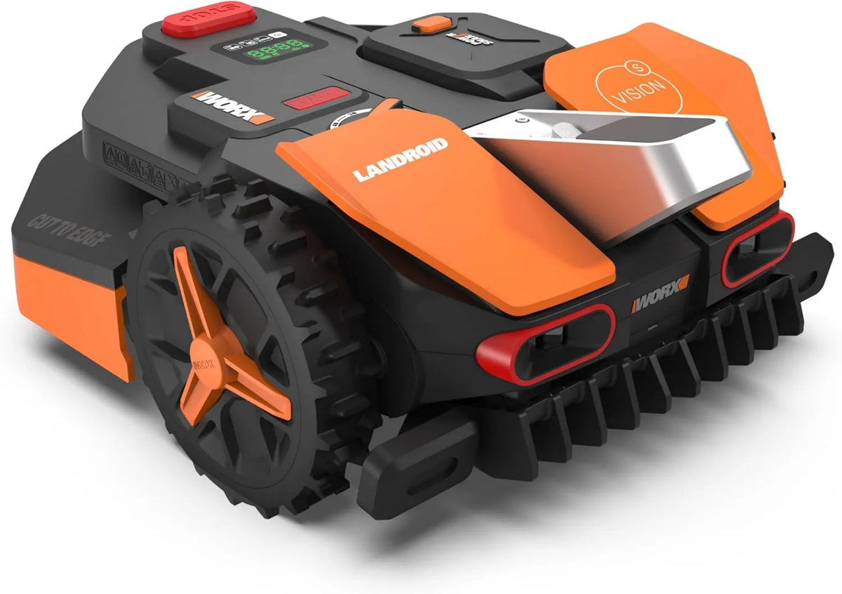 Worx S250 WR202E kosiarka, 250 m², Full HD, łączność Bluetooth, Landroid Vision robot koszący do ogrodów do 250 m², kosiarka bez kabla ograniczającego