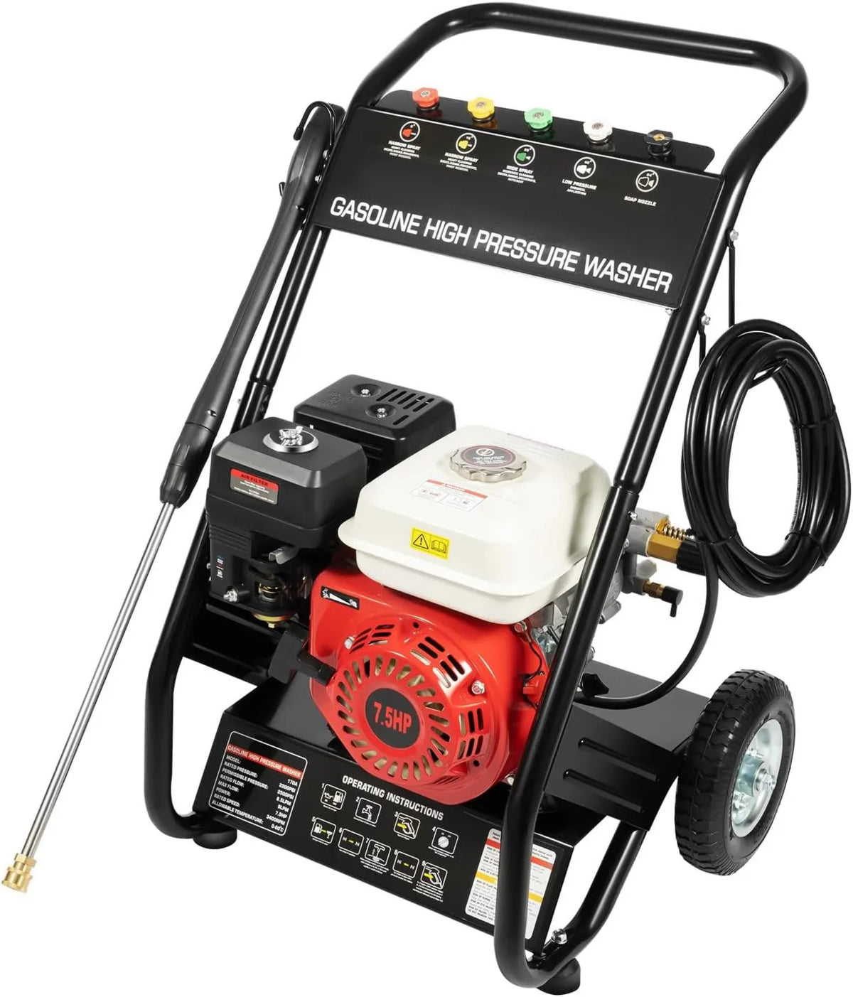 ACROSSPART, Wysokie ciśnienie, profesjonalny, 190 bar
