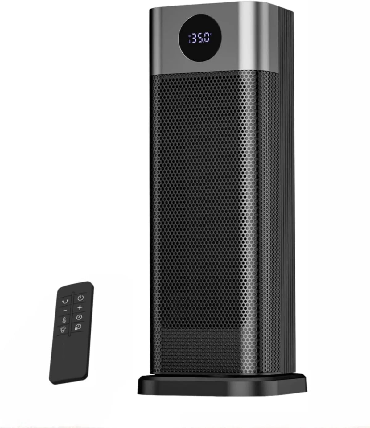 Sendowtek, Grzejnik elektryczny, 2000 W, 12H., licznik, termostat, oscylacja 70 °, 4 tryby + licznik Zdalne sterowanie