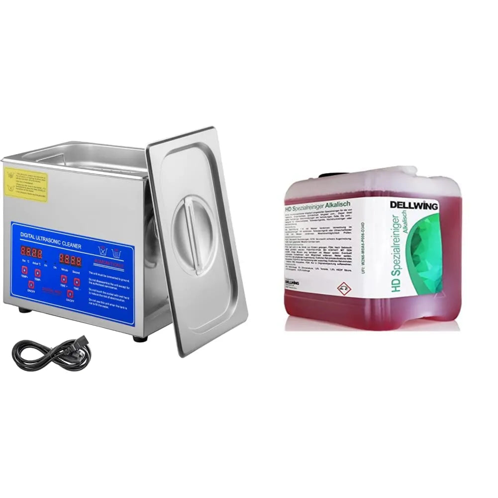 VEVOR, Elektryczny grzejnik, 3 l, 120 W, 220 V, ultradźwiękowy profesjonalny 3 l urządzenie czyszczące, ultradźwiękowy 120 W 220 V urządzenie czyszczące