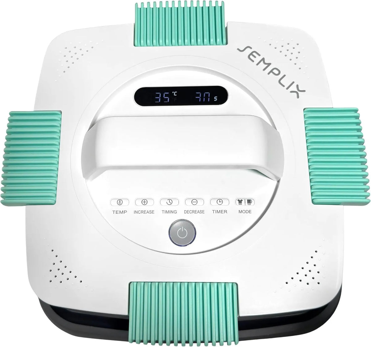 SEMPLIX, Prasa, prasa do prasowania parowego, 23, 5 x 23, 5 cm