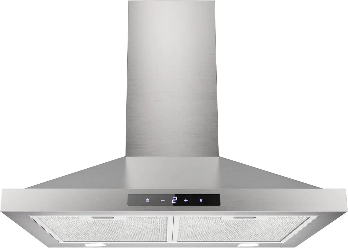 FIREGAS okap kuchenny, 60 cm, 335 m3 / h, 3 prędkości, montaż ścienny, dotyk, stal nierdzewna m3/h