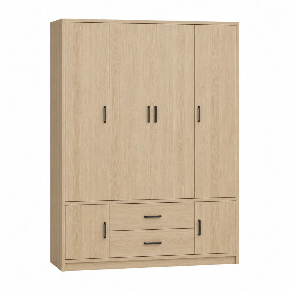 Szafa 4-drzwiowa MDF 180x60x200 cm