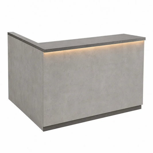 Lada recepcyjna z płyty MDF z oświetleniem LED 200x60x110 cm