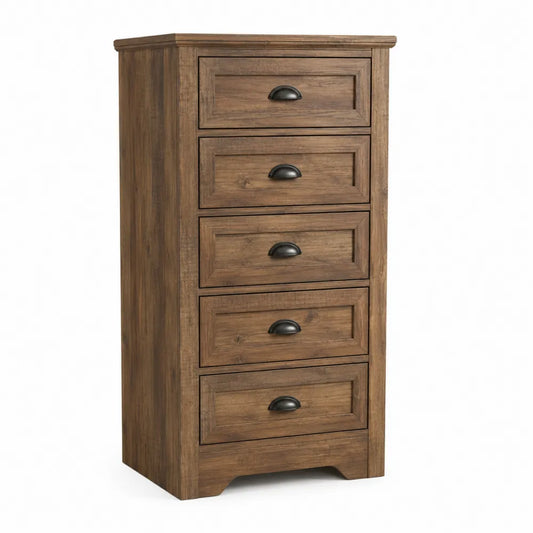 Komoda z 5 szufladami z Dębiny Brązowa