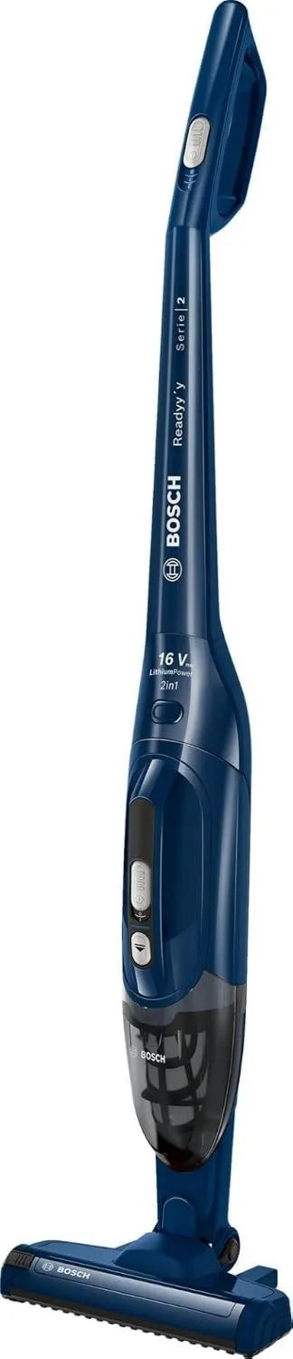 Bosch odkurzacz pionowy, BBHF216 Odkurzacz, 16 V, niebieski, 36 min, ssanie aparatury elektrycznej, Bezprzewodowy odkurzacz miotły