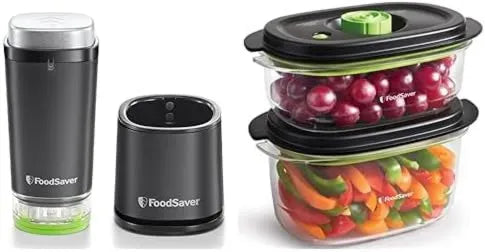 FoodSaver pakowarka próżniowa, VS1199X ze stacją, 1.18 l, 700 ml, bezprzewodowy, Food