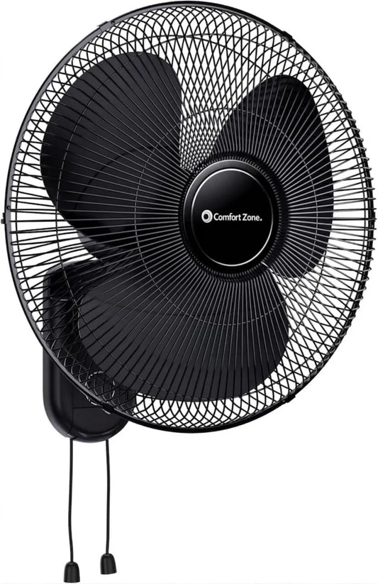 CCC COMFORT ZONE, Wentylator, 40, 6 cm, grill, 3 prędkości z regulowaną pochyłką i siatką metalową, oscylacja, 90 stopni oscylacji