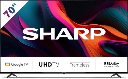 Sharp telewizor, 70GL4260E Inteligentny, 177 cm, TV, 4K UHD, LED TV 70GL4260E 177 cm 4K UHD 2024