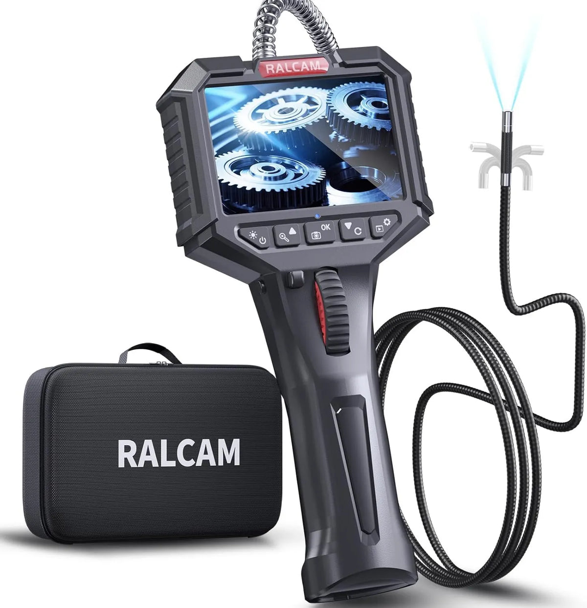 Ralcam, Kamera HD 720P, Kabel, 6, 2 mm, 1 m, IP65, Samochód