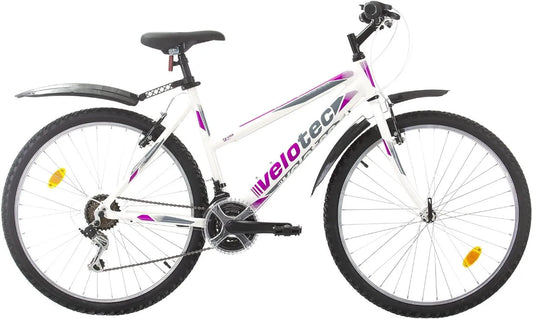 Rower, 26 cali, 175 cm, 18 biegów, Multibrand Velotec 6th SENSE aluminiowy rower górski 26 cali, rower dla dziewcząt i kobiet