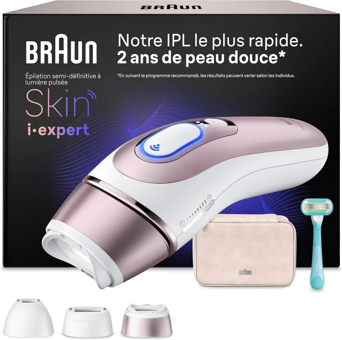 Braun depilator IPL, PL7311 damskie aparaty do usuwania włosów, Golarka, aplikacja, białe