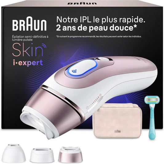 Braun depilator IPL, PL7311 damskie aparaty do usuwania włosów, Golarka, aplikacja, białe