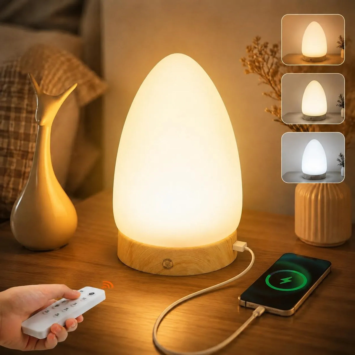 Hopihe, Lampa do germidów UV- C, dotyk, zegar, 4 poziomów