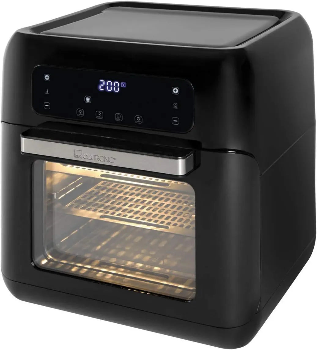 Clatronic frytkownica beztłuszczowa, FR 3747, 11 l, dotyk, czarny, Kontrola dotyku czujnika, ekran LED