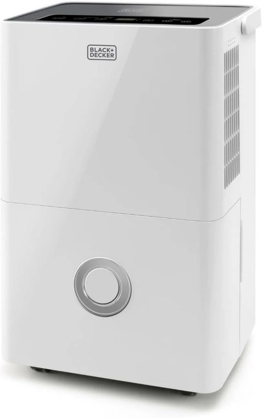 HEPA13 nawilżacz powietrza, filtr HEPA, BLACK+DECKER Nawilżacz i oczyszczacz powietrza 2 w 1, funkcja suszenia ubrań, programowalny 24 godz.