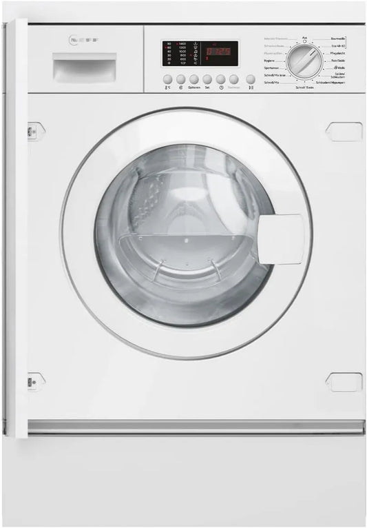 Neff pralko-suszarka, V6540X3 Suszarka, 52 l, 4 kg, 72 dB, klasa energetyczna D, pralka, suszarka, w pełni zintegrowana, aquaStop, do 4 kg, objętość