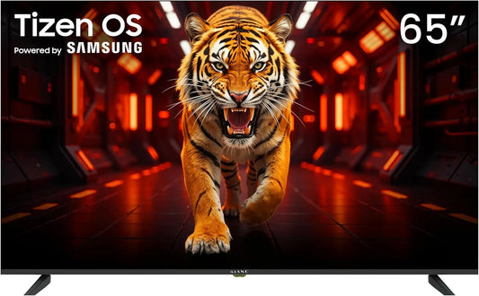 KIANO telewizor, Samsung Elegance Smart TV, 65 cali, 3 HDMI, TV, 4K UHD, Tizen OS, potrójny tuner DVB- T2, S2, dźwięk Dolby, USB, WiFi, PVR, 164 DVB-T2