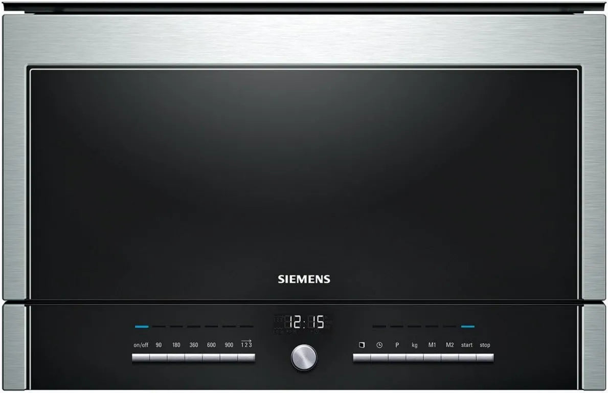 SIEMENS, 25 G Kuchenka mikrofalowa, 5 l, grill, stal nierdzewna, HF 25 G 5 l 2 Mikrofale Grill Zintegrowany 21 l nierdzewny