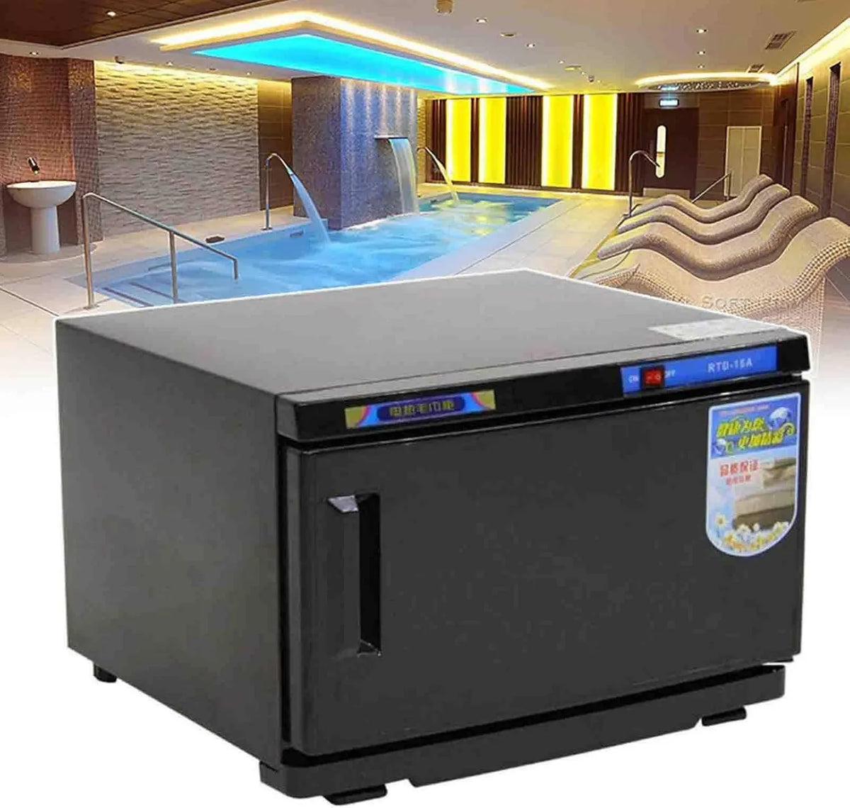 FAXIOAWA, Grzejnik elektryczny, 16 l, 200 W, dekoracja w salonie, wymienny, podgrzewacz ręczników 16 l, ścierka szafowa sterylizator 200 W
