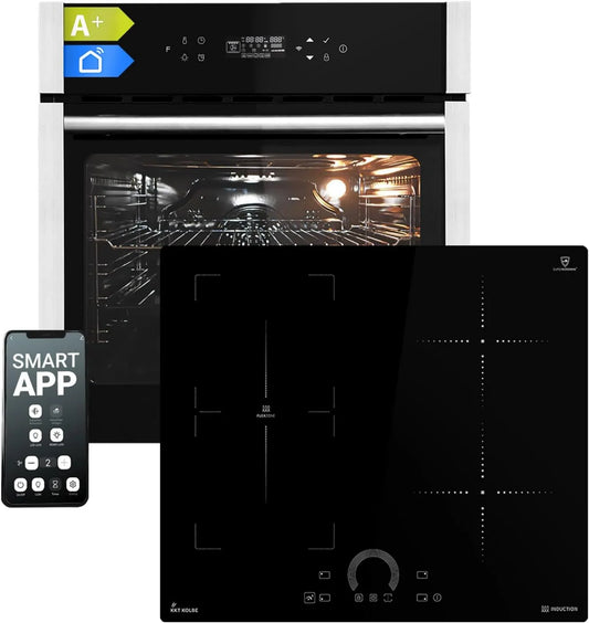 KKT KOLBE piekarnik do zabudowy, Piekarnik z piekarnikiem EB8313HC IH85901FZ, 60 cm, wbudowany- w, minutnik, grill, pizza, SET8313HHIH592FZ, Pizza funkcja, automatyczny zegar SET8313HCIH592FZ