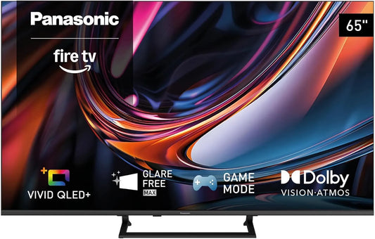 Panasonic, TV- 65 W80C Smart TV, 164 cm, TV, 4K UHD, QLED, Bluetooth, AI 4K Colour Engine, W80C Televisor Series, 2026, 65 ', Alexa Voice sterowanie TV-65 W80C