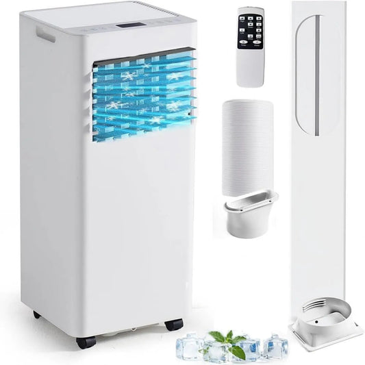 ZYANBIN klimatyzator przenośny, 24- godzinna Klimatyzator, licznik, dioda LED, agregat klimatyzacyjny, mobilna klimatyzator 9000 BTU 3 w 1