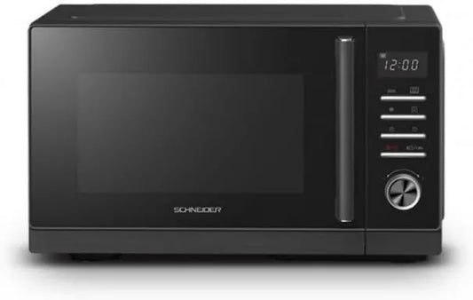 Schneider, kuchenka mikrofalowa SCMW2125CDB, 25 l, 900 W, 1000 W, grill, mikrofalówka, czarny