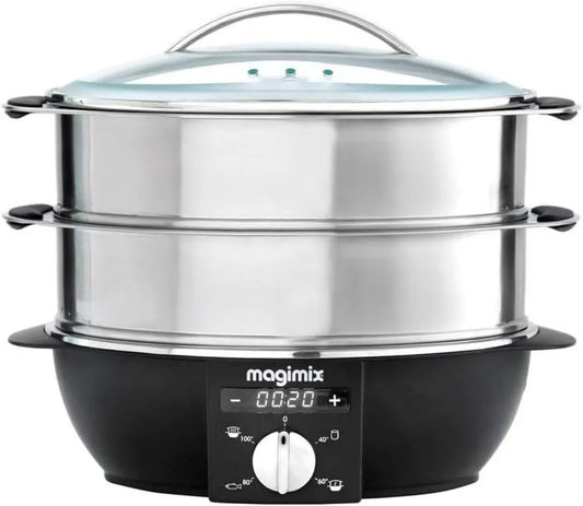 Magimix, Kuchenka, 12.2 l, 1900 W, 1.2 l, para, stal nierdzewna, szkło