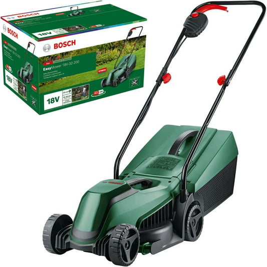 Bosch kosiarka, 32 cm, zasilanie akumulatorowe, Home and Garden Kosiarka Akumulatorowa EasyMower 18V-32-200, Szerokość Cięcia 32 cm