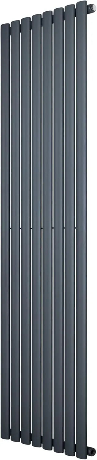 Grzejnik, 480 mm, 1800 x 480 mm, 4325 BTU, stal węglowa, bezpłatny zestaw