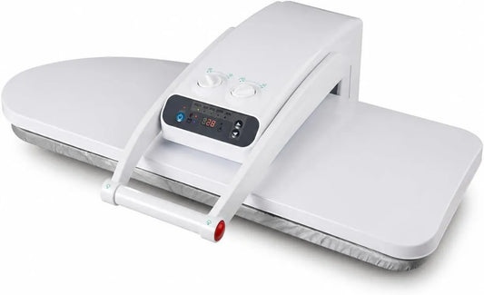 ZIXIAOS, Prasa, prasa do prasowania parowego, 80 × 31 Cm, 1800 W, 150 G, 50 Kg, 300 Ml, duży zbiornik, 5 tryby
