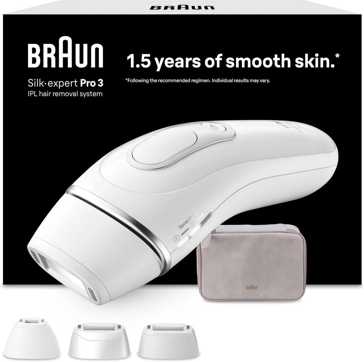 Braun depilator IPL, PL3230 Maillot And More, Alternatywny Au Laser, Epilator Lumiere Pulsee Silk · ekspert Pro 3, Półdefinitywne usuwanie włosów Dla maksymalnie 1 Rok skóry