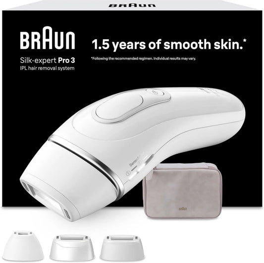 Braun depilator IPL, PL3230 Maillot And More, Alternatywny Au Laser, Epilator Lumiere Pulsee Silk · ekspert Pro 3, Półdefinitywne usuwanie włosów Dla maksymalnie 1 Rok skóry