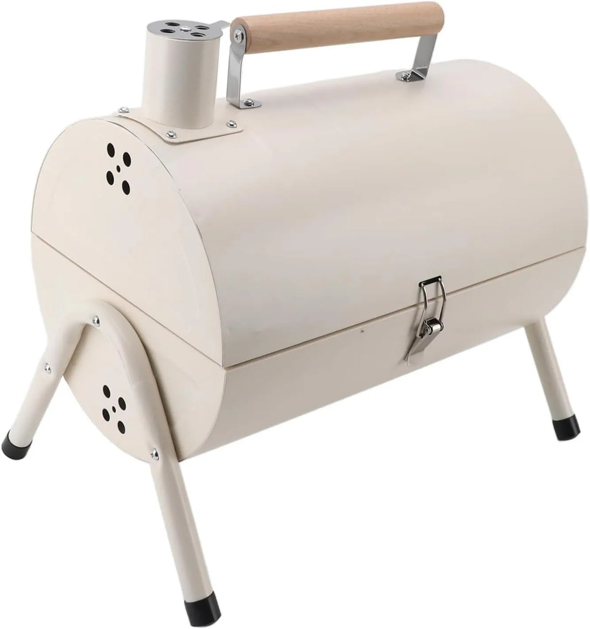 Jectse kuchenka turystyczna, Piec elektryczny, Grill w Charbon przenośny, grill, kemping, biały, Podwójna twarz na kempingu