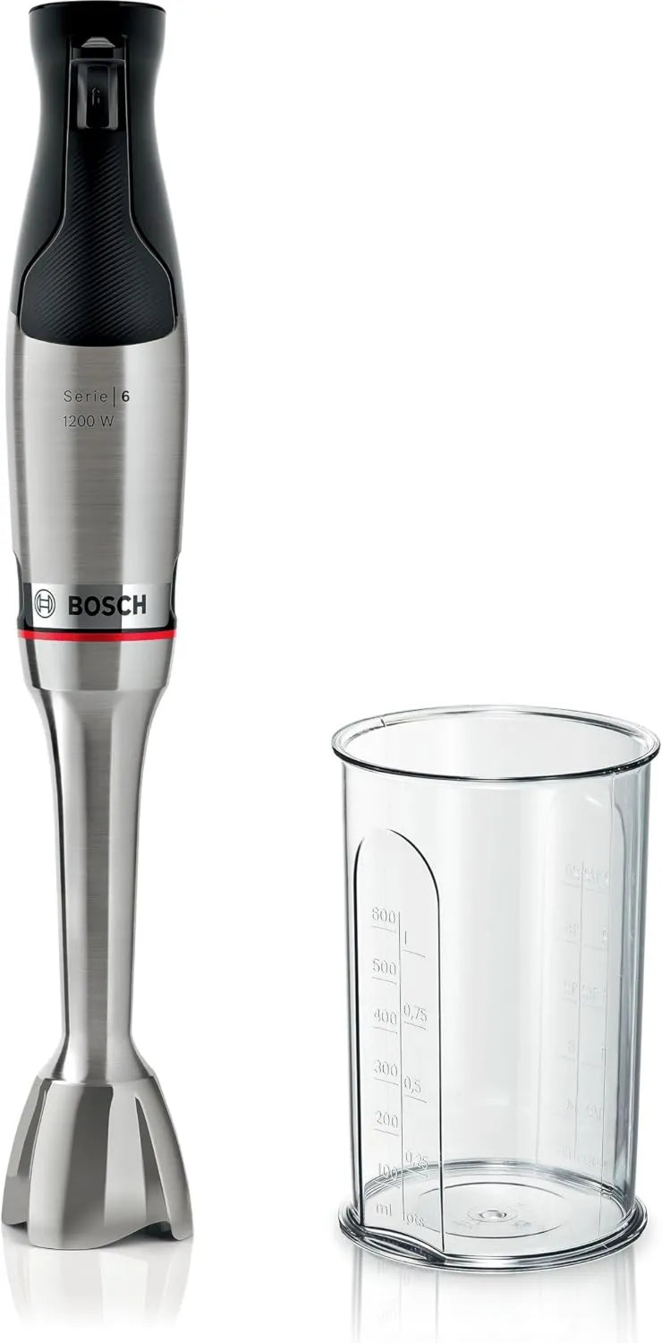 Bosch MSM6M810 blender ręczny, 1200 W, ErgoMaster Serie 6, silnik 1200 W z chłodzeniem powietrznym, dynamiczna regulacja prędkości
